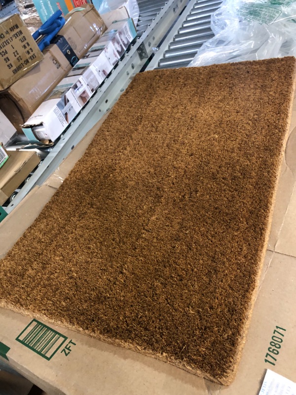 Photo 4 of *IN GOOD CONDITION* NINAMAR Door Mat All Natural Coir – 29.5 x 17.5 inch