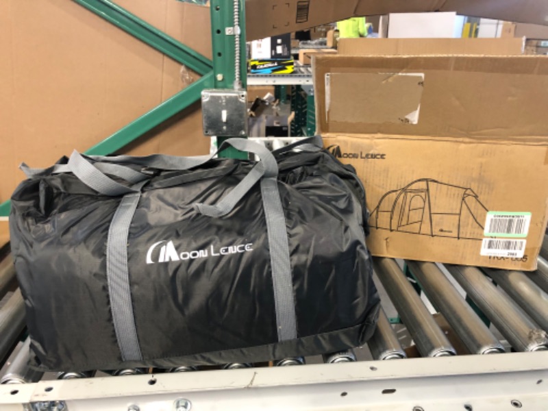 Photo 1 of *POSSIBLY MISSING PARTS* Moon Lence 8 Person Tent with Carry Bag, Beige