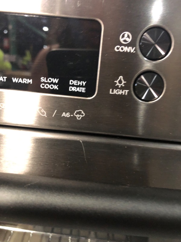 Photo 6 of *SEE NOTES* VAL CUCINE 26.3 QT/25 L Extra-Large Smart Air Fryer Toaster Oven, Matte Black 