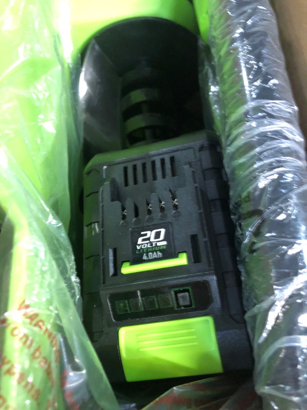 Photo 4 of *UNABLE TO TEST*Earthwise Power Tools by ALM 20-Volt 12-Inch Cordless Electric Snow Thrower 