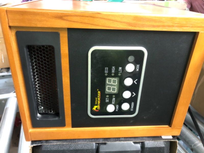 Photo 4 of Dr Infrared Heater Portable Space Heater, 1500-Watt