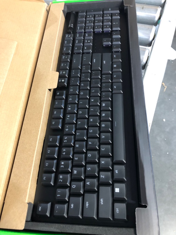 Photo 4 of Razer DeathStalker V2 Pro Wireless Gaming Keyboard: Low-Profile Optical Switches - Clicky Purple - HyperSpeed Wireless & Bluetooth 5.0-40 Hr Battery - Ultra-Durable Coated Keycaps - Chroma RGB DeathStalker V2 Pro Clicky Optical Switch