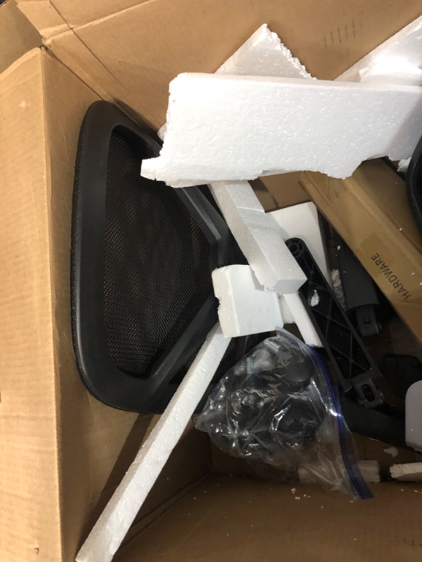 Photo 1 of Padded Office Desk Chair with Armrests, 17x18 cushion
