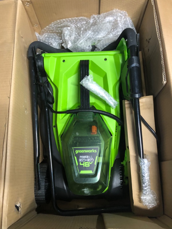 Photo 3 of **LAWN MOWER ONLY**
GreenWorks 48V 14" Brushless Cordless Electric Lawn Mower