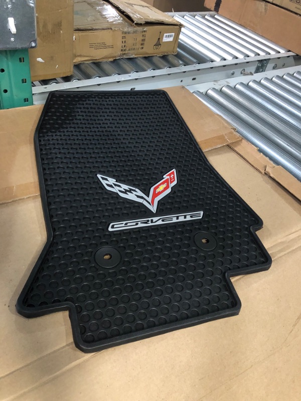 Photo 3 of *MISSING MAT - SEE NOTES* Lloyd Mats Heavy Duty Signature Rubber All Weather Floor Mats 2pc 