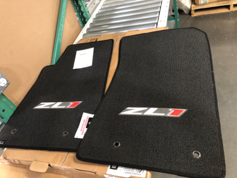 Photo 2 of Lloyd Mats - Classic Loop Ebony Front Floor Mats For Camaro ZL1 with ZL1 Silver and Red Applique