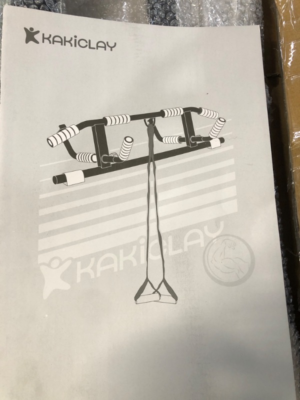 Photo 3 of *SEEMS NEW* KAKICLAY [2022 Upgrade] Multi-Grip Pull Up Bar with Smart Larger Hooks Technology - USA Original Patent, USA Designed, USA Shipped, USA Warranty