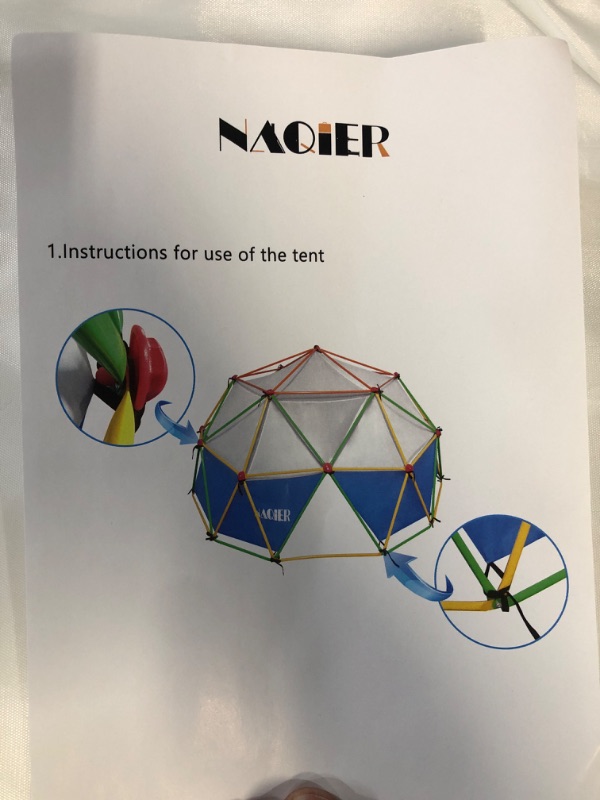 Photo 3 of **CANOPY ONLY** 
NAQIER Climbing Dome Detachable Canopy