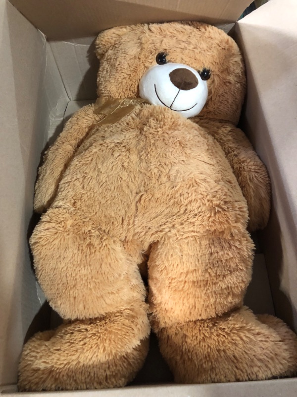 Photo 2 of HollyHOME Teddy Bear Plush Giant Teddy Bears Stuffed Animals Teddy Bear Love 36 inch Tan