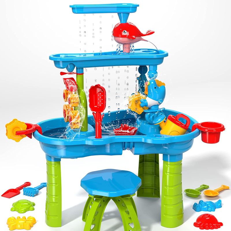 Photo 1 of **SEE NOTES** TEMI Kids Sand Water Table for Toddlers