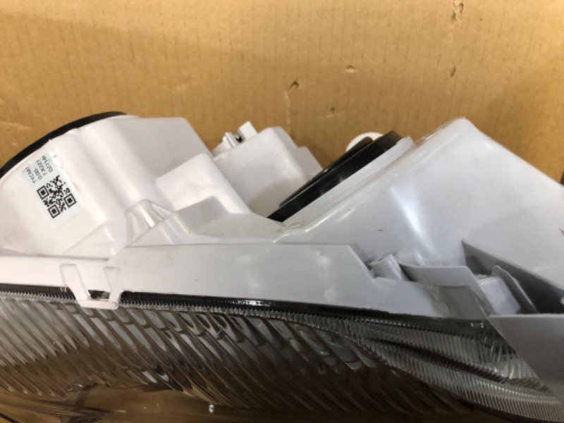 Photo 1 of AS 2010 2011 Toyota Camry Headlight Assembly Replacement Projector Chrome Housing Amber Reflector Clear Lens Pair