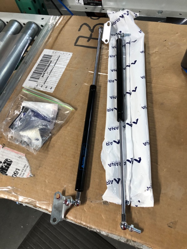 Photo 1 of 20 inch 150 LB Gas Prop Struts Shocks, 20" 150lbs Lift-Support Springs with L-Type Mounting Brackets