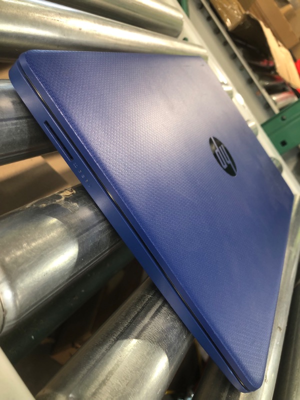 Photo 3 of ***REFURBISHED*** HP 14" Stream Touchscreen Laptop- AMD Processor - 4GB RAM Memory - 64GB Flash Storage - Windows 11 - Indigo Blue (14-fq0037nr)

