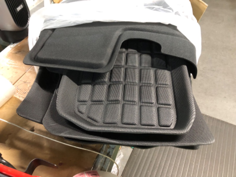 Photo 2 of Tesla Model Y Floor Mats 7 Seater Full Set