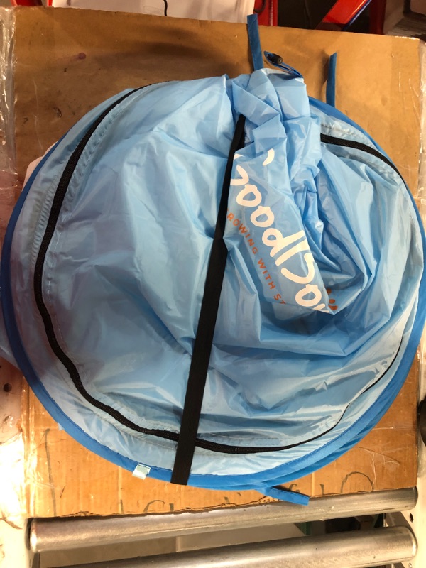 Photo 3 of [Like New] GoodBorn Baby Beach Tent, Baby Tent for Beach with UV Protection, (55Wx26L) 