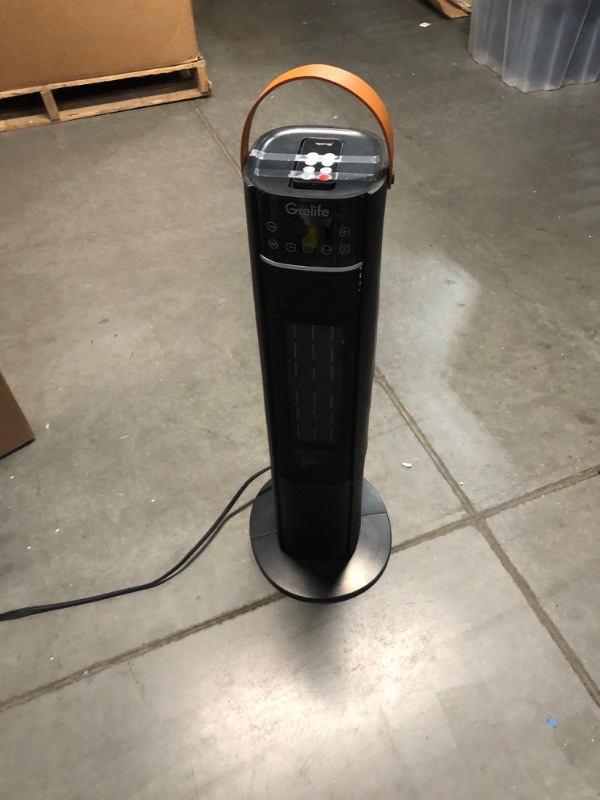 Photo 2 of [See Notes] Grelife 1500W Space Heater with Adjustable Thermostat