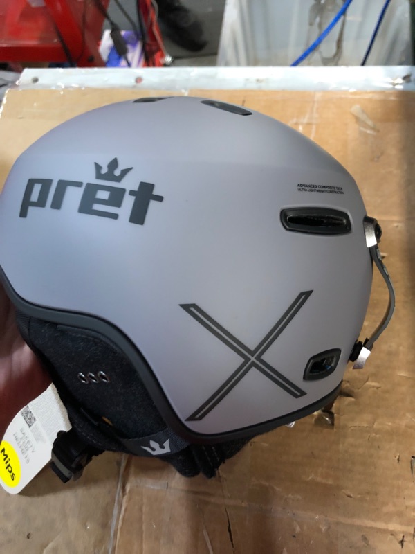 Photo 3 of [Like New] Pret Helmets Cynic X2 MIPS Helmet Primer Grey, Large