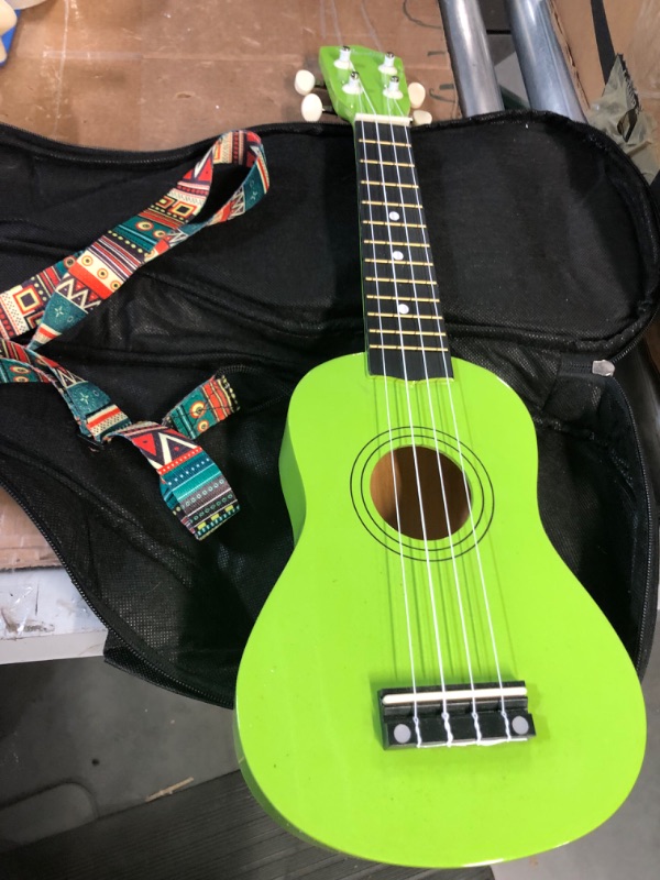 Photo 2 of [notes] Green ukulele