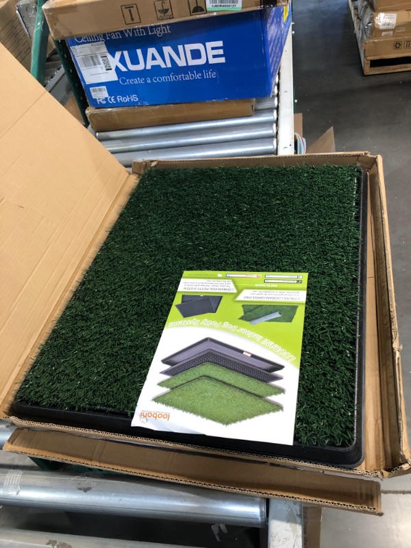 Photo 2 of *NEW* LOOBANI Dog Grass Pad with Tray Large