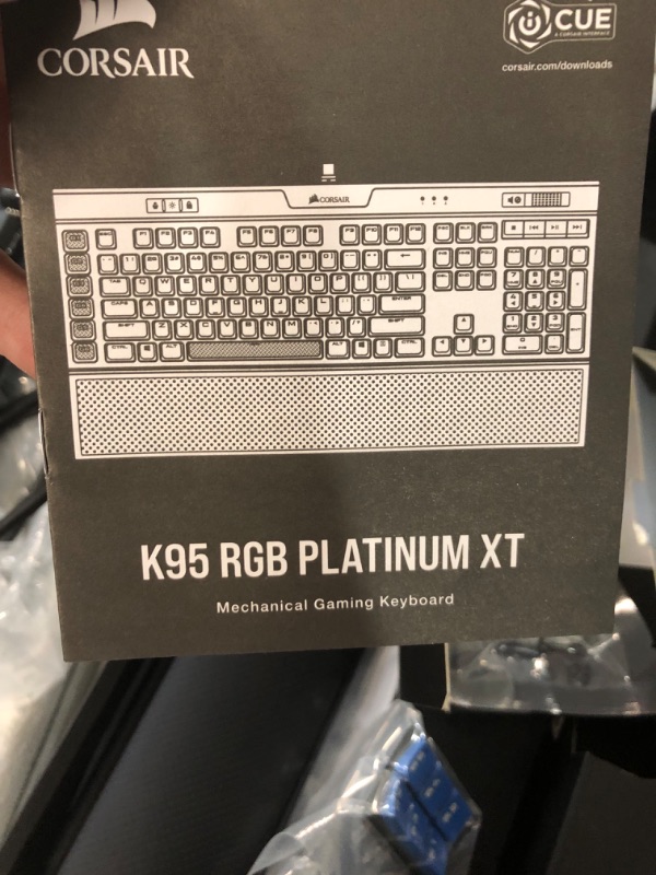 Photo 1 of **M KEY DOESN'T WORK SOMETIMES**
Corsair K95 RGB Platinum XT Mechanical Gaming Keyboard