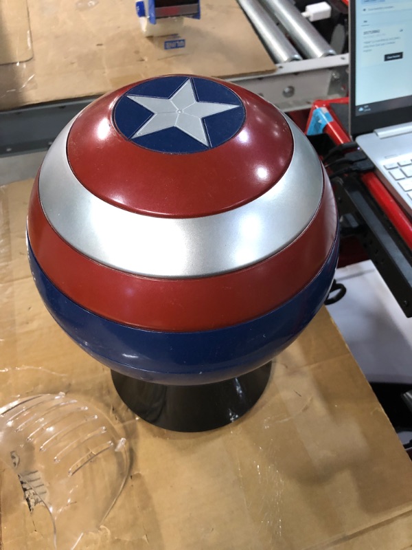 Photo 4 of *USED/SEE NOTES* Marvel Legends Captain America Popcorn Maker 