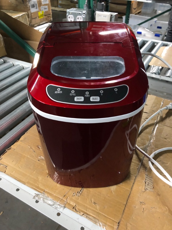 Photo 3 of *USED/SEE NOTES* COWSAR Nugget Ice Maker-RED