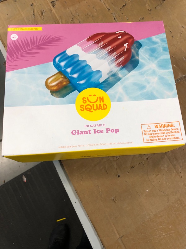 Photo 3 of *NEW* Popsicle Lounge Float with Glitter - Sun Squad