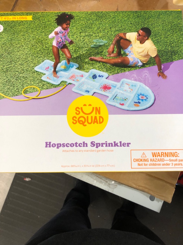 Photo 2 of *NEW/SEENOTES* -BUNDLE- Backyard Play Hopscotch Sprinkler - Sun Squad