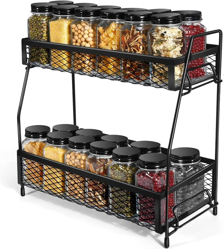 Photo 1 of 2 tier spice rack organizer for countertop