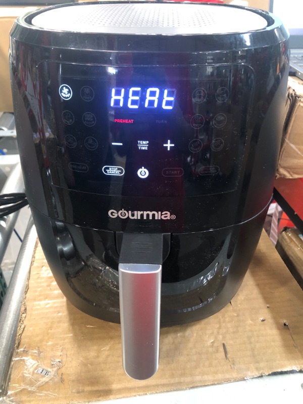 Photo 2 of (PARTS) Gourmia Air Fryer Oven Digital Display 6 Quart Large AirFryer Cooker 12