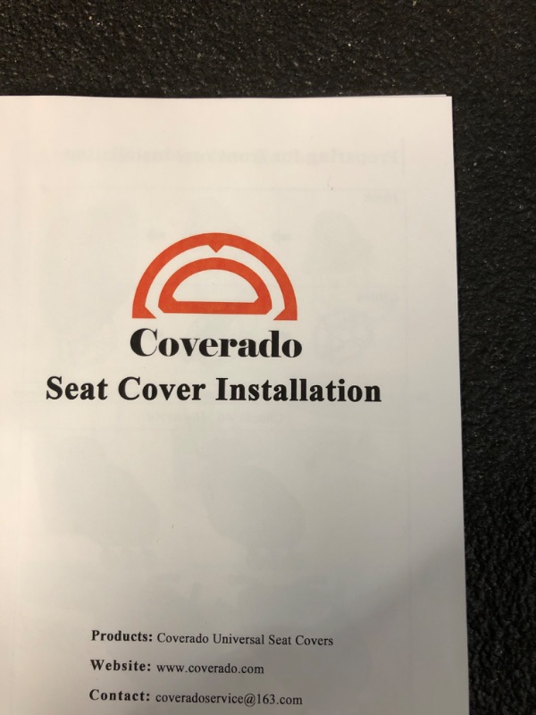Photo 1 of Coverado Front and Rear Seat Covers 5 Pieces, Universal Auto Interior Fit for Most Sedans SUV Pick-up Truck, Beige Beige FullSet