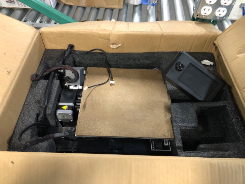 Photo 1 of Voxelab Aquila S2 3D Printer with High Temperature(300°C) Extruder, N32 Motherboard High Precision Printing, Removable PEI Coated Flexible Build Plate, Resume Printing 220 * 220 * 240mm Aquila-S2