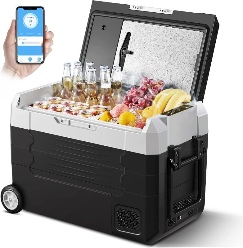 Photo 1 of ***NON-FUNCTIONAL*** AAOBOSI 12 Volt Car Refrigerator - 48 Quart (45L) WIFI Portable Refrigerator Freezer