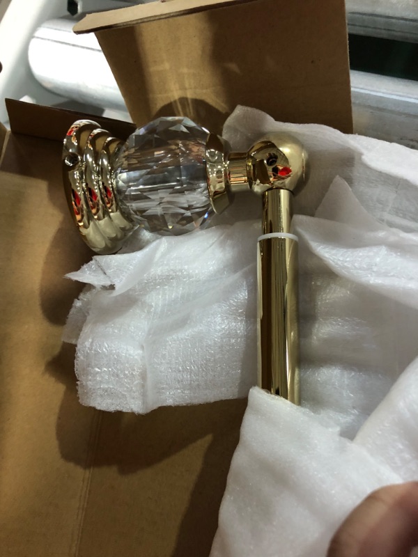 Photo 2 of *BRAND NEW* WINCASE Gold Towel Bar, Crystal Towel Holder 24 Inch, Golden Finished 