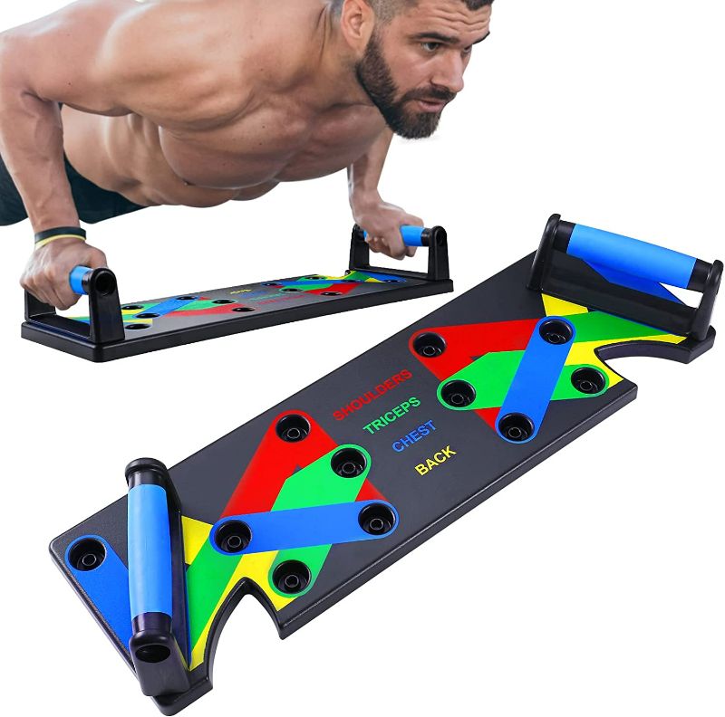 Photo 1 of *SEE NOTES* Uota Push Up Board 9 in 1 Home Workout Professional Equipment Pushup Stand