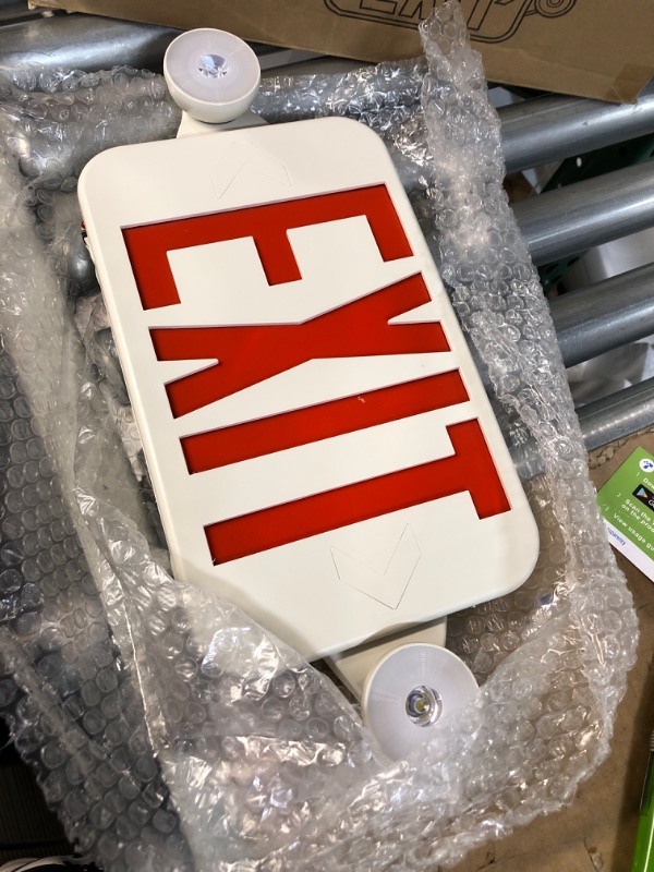 Photo 3 of FREELICHT 2 Pack Exit Sign with Emergency Lights, 