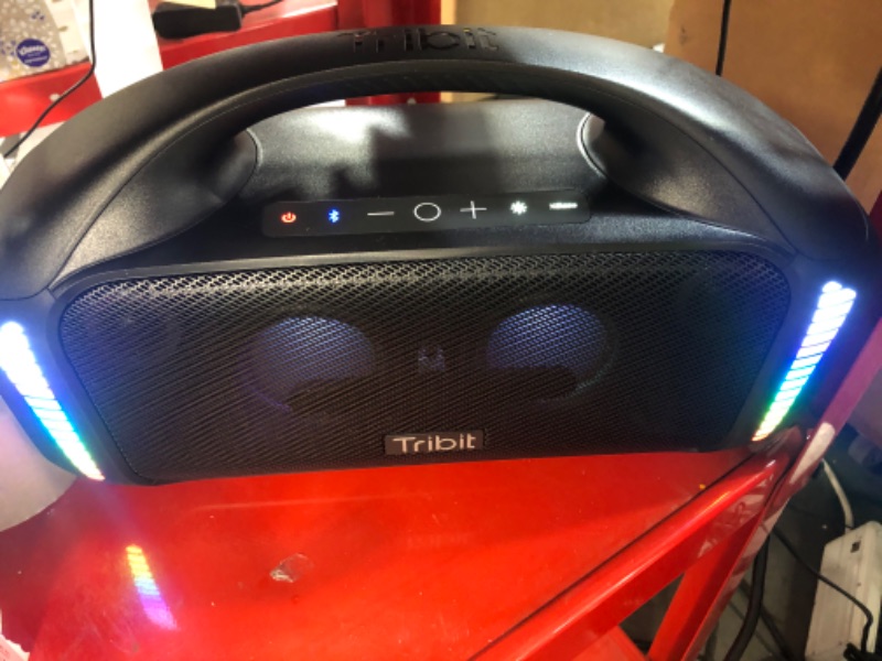 Photo 4 of Tribit StormBox Blast Portable Speaker: 90W Loud Stereo Sound with XBass, 