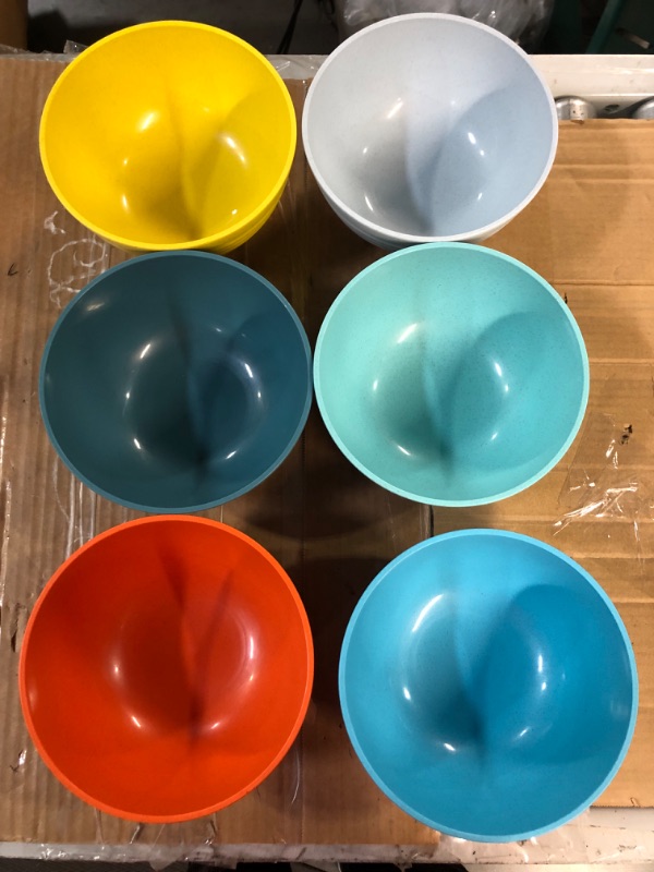 Photo 3 of [Brand New] Homestockplus 24 OZ Unbreakable Cereal Bowls 6 pack