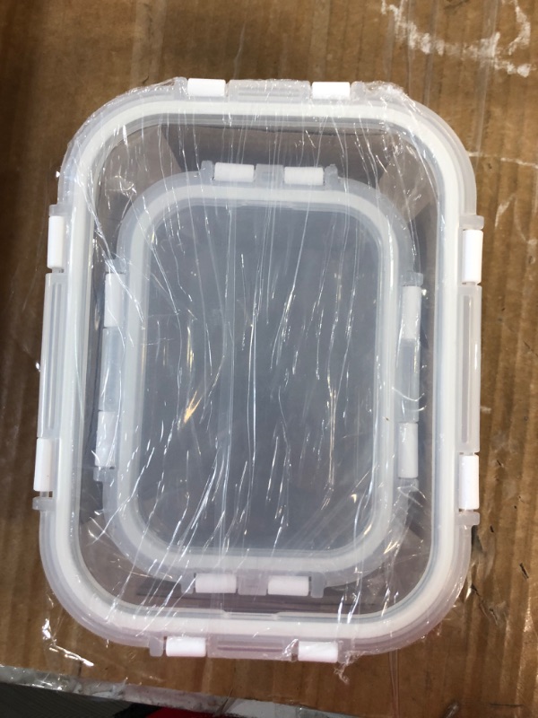 Photo 3 of [Brand New] 10-Pack - Glass Meal Prep Containers with Lids-MCIRCO
 