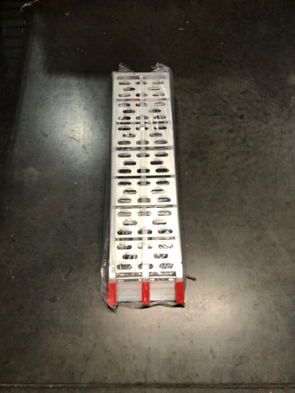 Photo 4 of [Factory Sealed] VENDAV ATV Ramps for Pickup Trucks 7.5 FT Aluminum Portable Ramps 1500 Lbs Capacity,2PC.