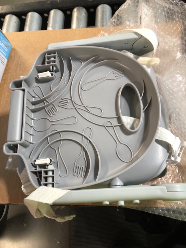 Photo 1 of Chicco Pocket Snack Booster Seat, Grey