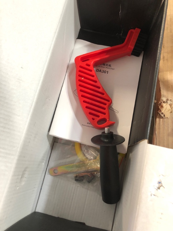 Photo 1 of SPTA Buffer Polisher, Orbital Car Polisher 3 Inch 10mm/780W Variable Speed Orbit Dual Action Polisher Auto Detailing Tools with DA Polishing Pads+Sanding Discs+Pad Conditioning Brush+Scratch Remover