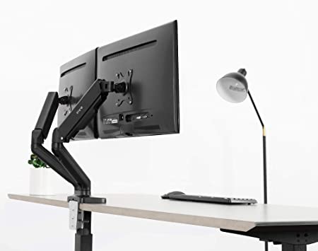 Photo 1 of Dual Arm Monitor Desk Mount