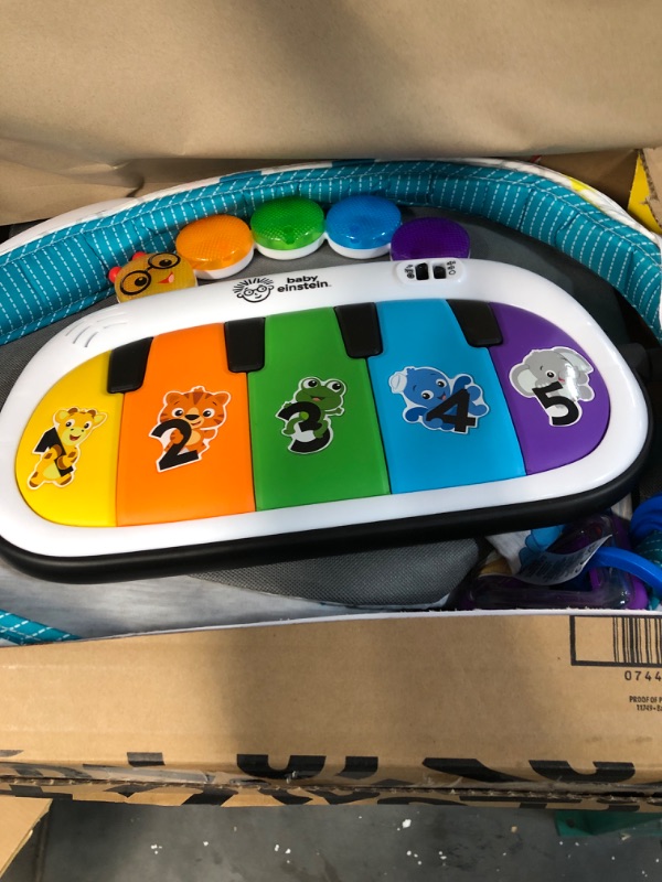 Photo 2 of Baby Einstein 4-in-1 Kickin' Tunes Music and Language Play Gym and Piano Tummy Time Activity Mat