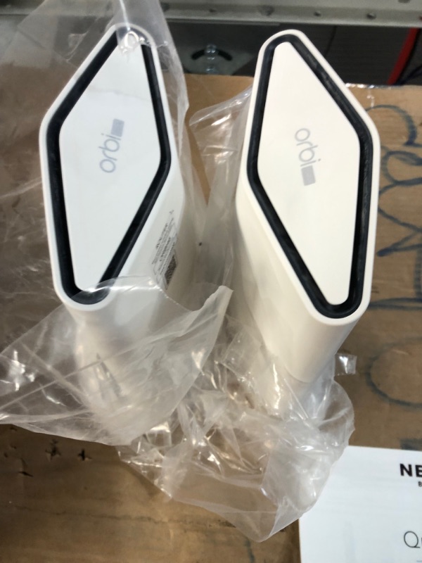 Photo 3 of NETGEAR Orbi Pro WiFi 6 Tri-band Mesh System (SXK80) | Router with 1 Satellite Extender 