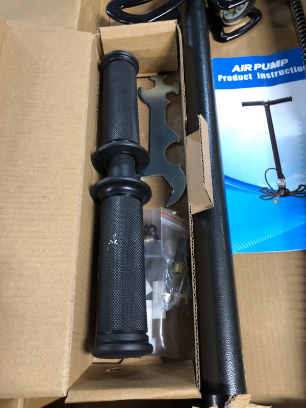 Photo 4 of *SEE NOTES* OUR UNCLES High Pressure Hand Pump PCP Air Rifle, Black