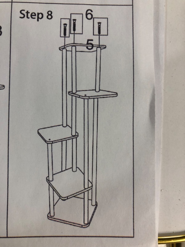 Photo 1 of  Plant Stand for Indoor Outdoor 5 Tiered 5 Potted Plant Shelf Rack for Living Room Patio Porch