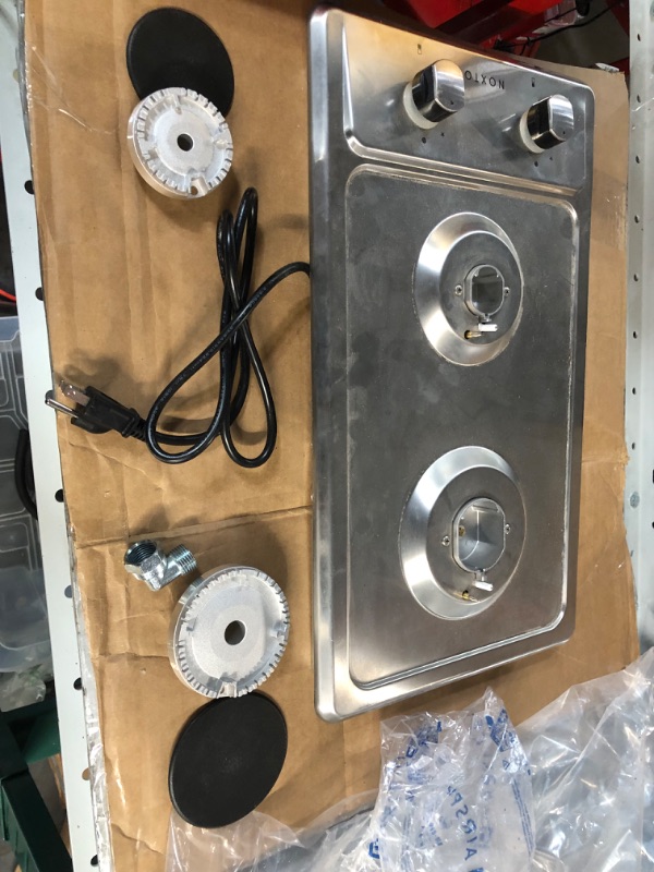 Photo 1 of (PARTS) NOXTON 12 Inch Gas Cooktop, Sliver