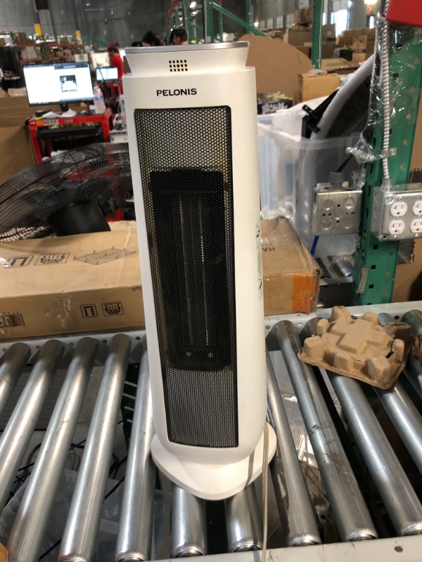 Photo 3 of **USED** PELONIS PHTPU1501 Ceramic Tower 1500W Indoor Space Heater with Oscillation