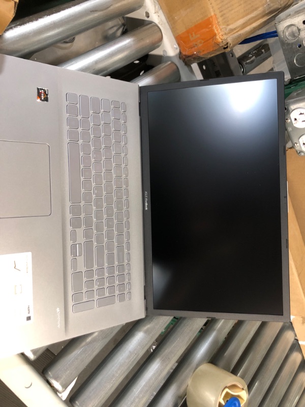 Photo 4 of **USED DOEESNT CHARGE** ASUS VivoBook 17.3" FHD Display, Ryzen 3250U Processor, 8GB DDR4 RAM, 256GB PCIe SSD, Windows 10 Home, Transparent Silver, M712DA-WH34